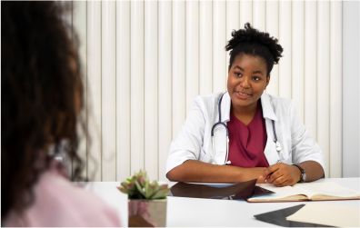 image of a psychologist counseling a patient